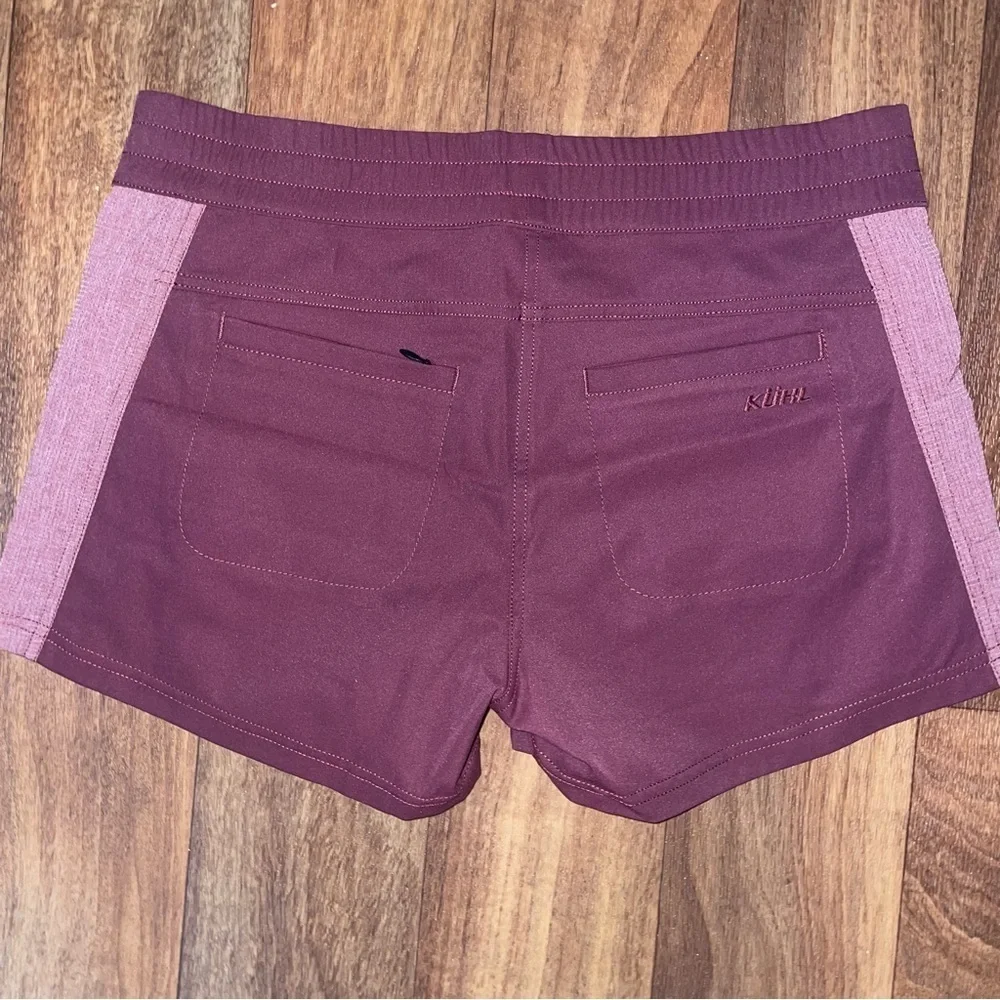 Kuhl‎ Women’s Riptide Short Activewear 3” Inseam Burgundy Maroon